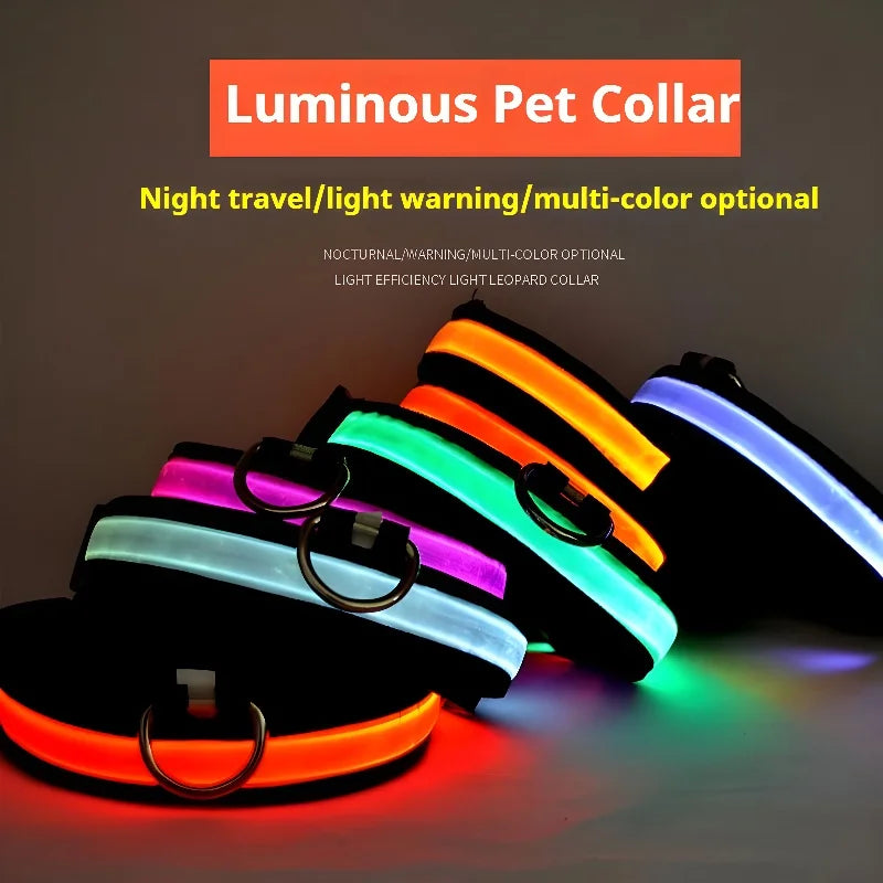 🔦 LED Safety Collar – Keep Your Pet Visible &amp; Safe! 🐶✨