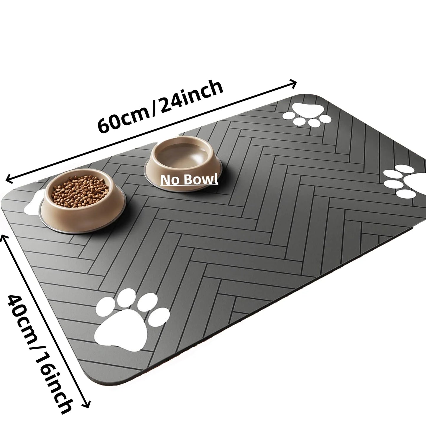 🐾 PetGuard Mat – Keep Your Pet’s Feeding Area Clean and Stylish! 🐶🐱