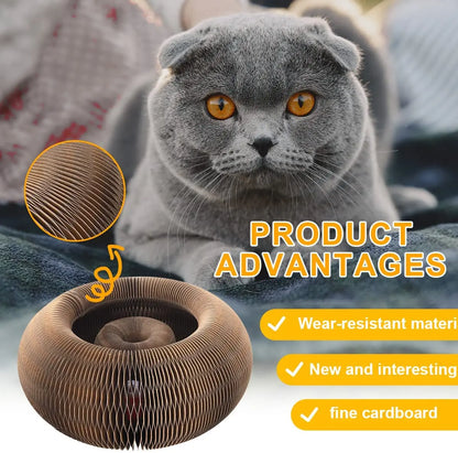 🐾 Magic Scratching Board – Keep Your Cat Happy & Your Furniture Safe! 🐱✨