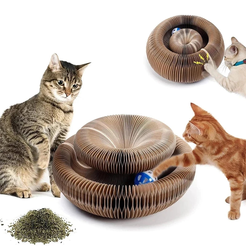 🐾 Magic Scratching Board – Keep Your Cat Happy & Your Furniture Safe! 🐱✨