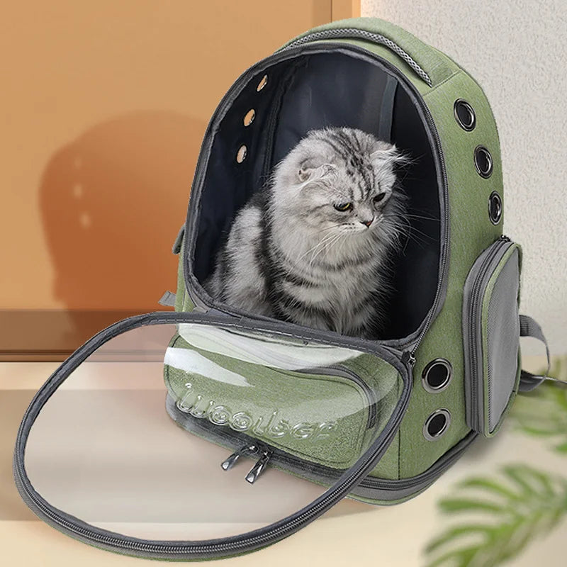 🎒 PetGlobe Transparent Pet Backpack 🐾