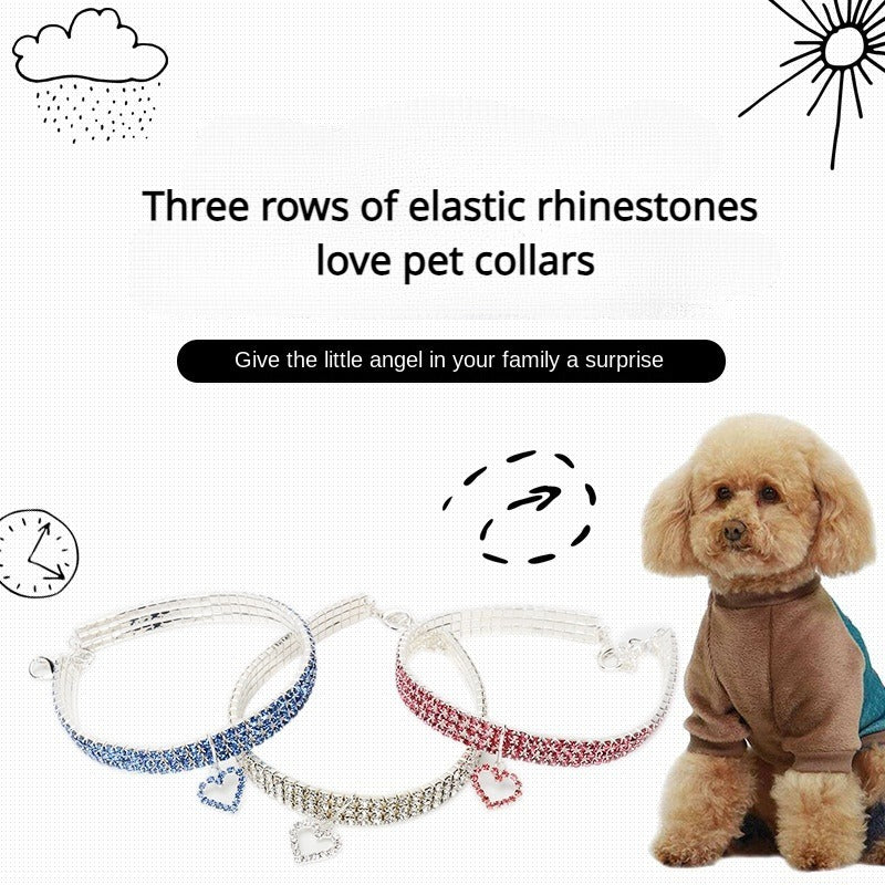 ✨ BlingPaw – Rhinestone Pet Collar 💎🐾