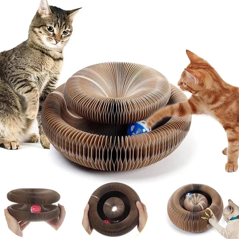 🐾 Magic Scratching Board – Keep Your Cat Happy & Your Furniture Safe! 🐱✨