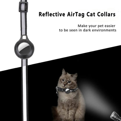 🐾 Breakaway AirTag Cat Collar – Keep Your Cat Safe & Easy to Track! 😺