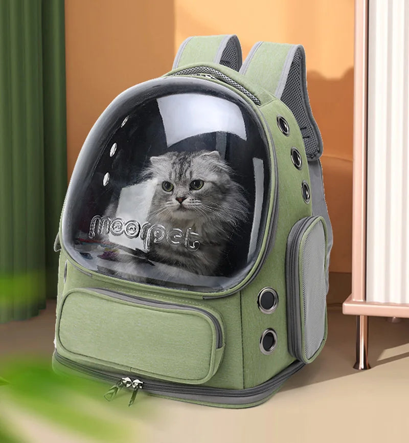 🎒 PetGlobe Transparent Pet Backpack 🐾