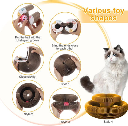 🐾 Magic Scratching Board – Keep Your Cat Happy & Your Furniture Safe! 🐱✨