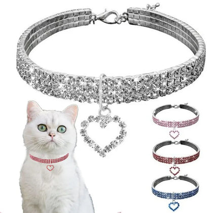 ✨ BlingPaw – Rhinestone Pet Collar 💎🐾