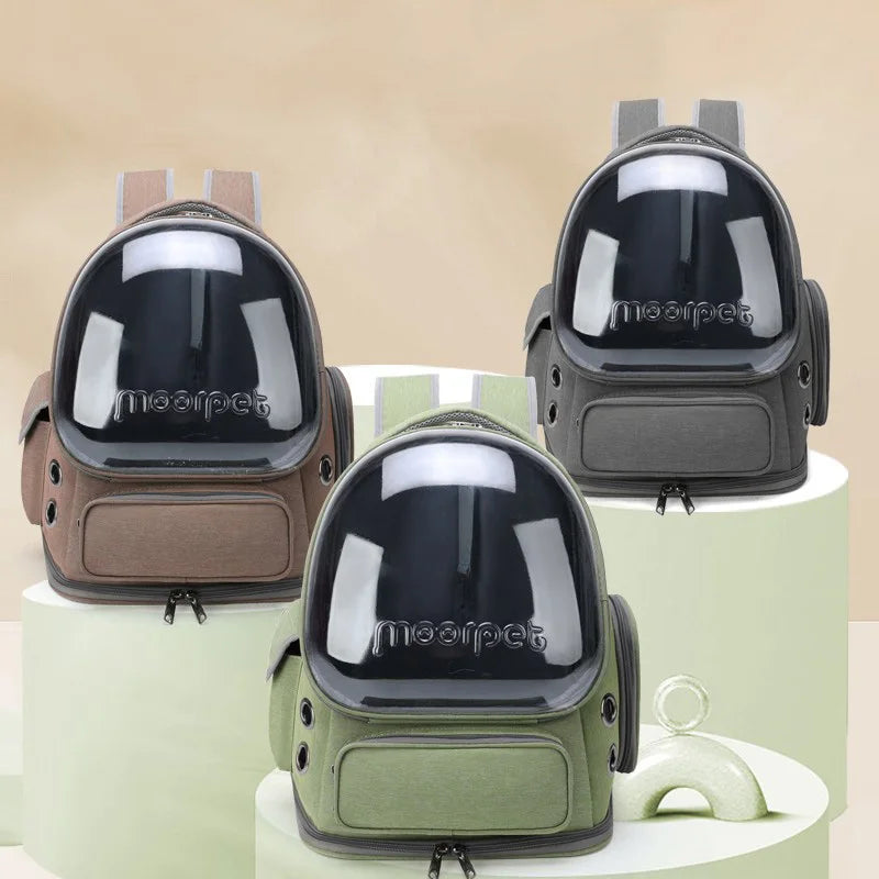 🎒 PetGlobe Transparent Pet Backpack 🐾