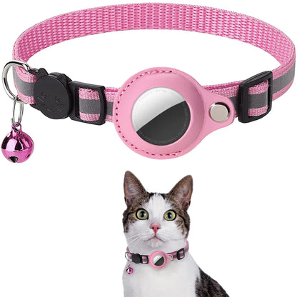 🐾 Breakaway AirTag Cat Collar – Keep Your Cat Safe & Easy to Track! 😺