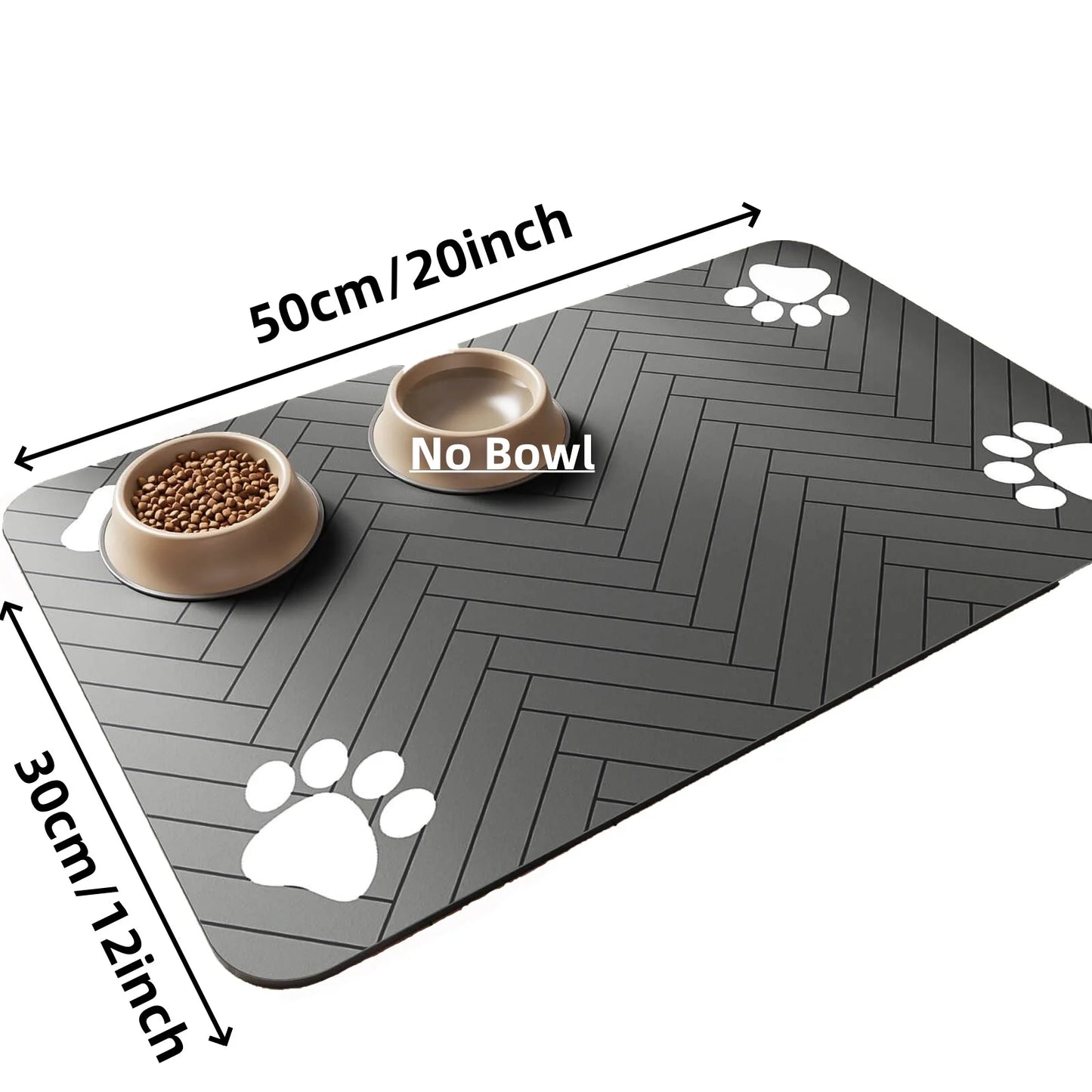 🐾 PetGuard Mat – Keep Your Pet’s Feeding Area Clean and Stylish! 🐶🐱