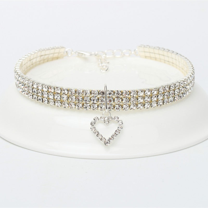 ✨ BlingPaw – Rhinestone Pet Collar 💎🐾