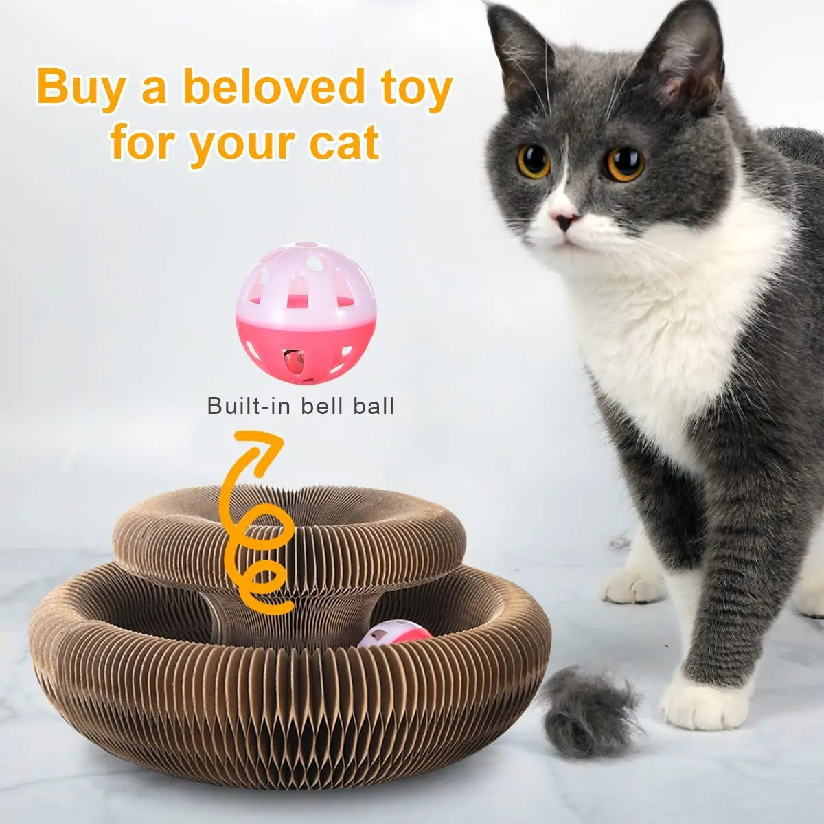 🐾 Magic Scratching Board – Keep Your Cat Happy & Your Furniture Safe! 🐱✨