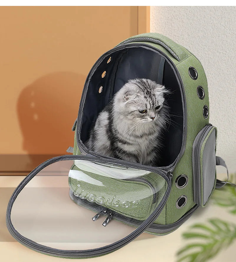 🎒 PetGlobe Transparent Pet Backpack 🐾