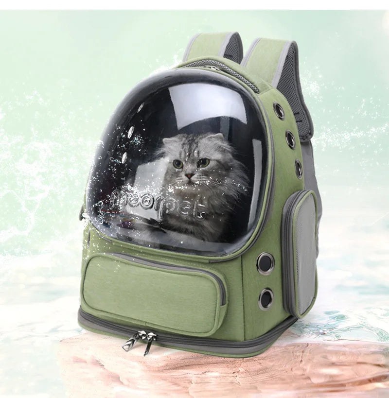 🎒 PetGlobe Transparent Pet Backpack 🐾