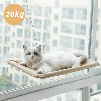 ☀️ Hammock Solar Pet – The Ultimate Sunbathing Spot for Your Cat! 🐱✨